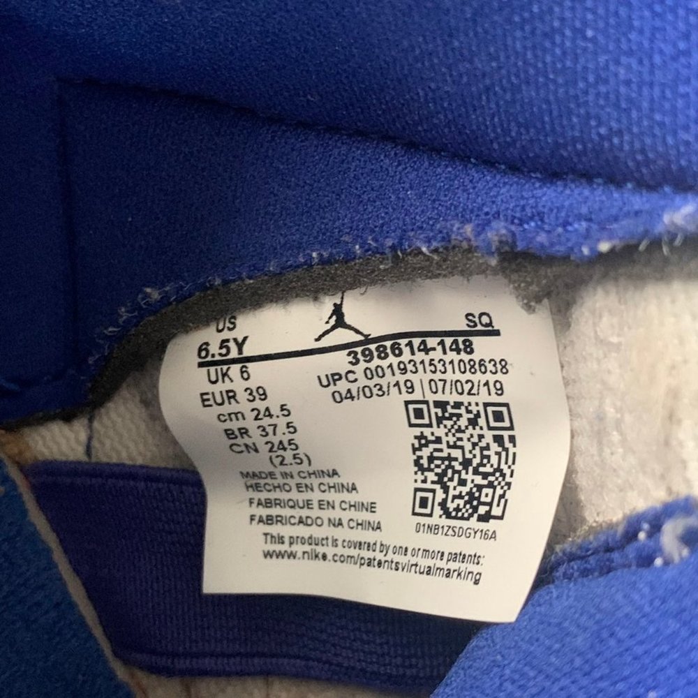 🚫SOLD•🅰️TX🚫 Air Jordan 3 Retro Knicks Size 6.5Y - Picture 9 of 11